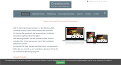 Desktop Screenshot of creativarchiv.de